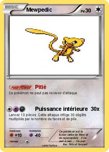 Pokemon Mewpedic