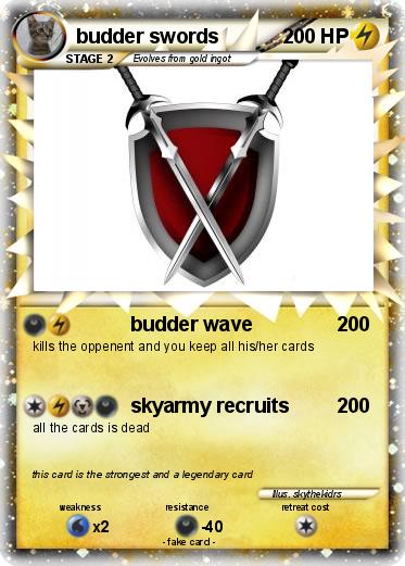 Pokemon budder swords