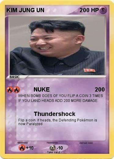 Pokemon KIM JUNG UN