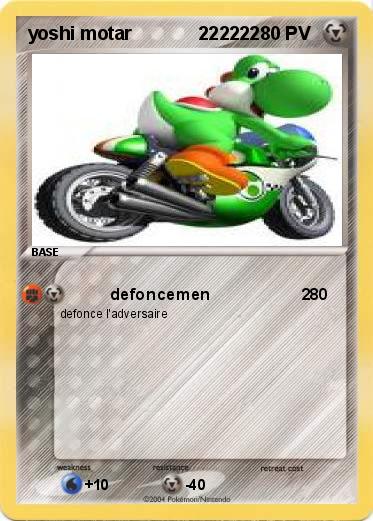 Pokemon yoshi motar             222222