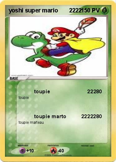 Pokemon yoshi super mario       2222        