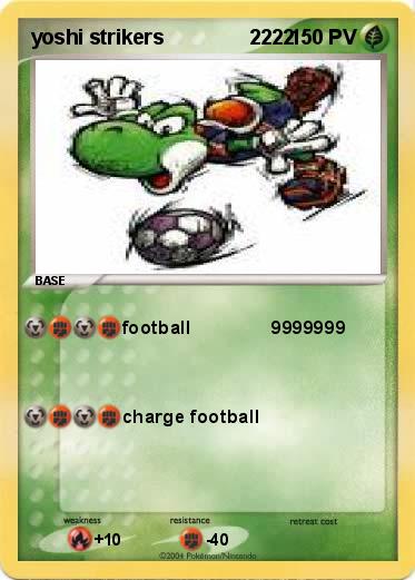 Pokemon yoshi strikers               2222 