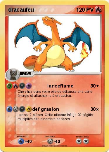 Pokemon dracaufeu