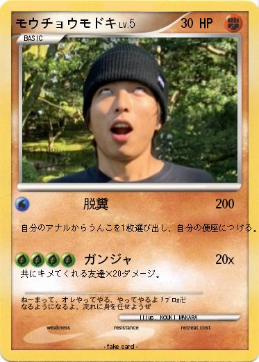 Pokemon モウチョウモドキ