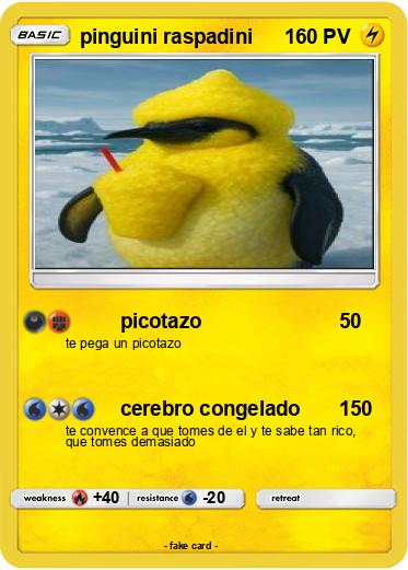 Pokemon pinguini raspadini