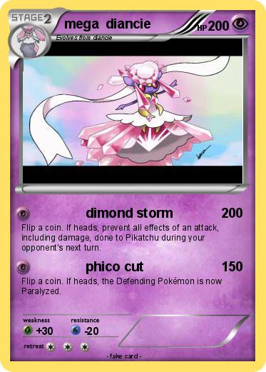 Pokemon mega  diancie