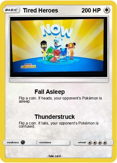 Pokemon Tired Heroes