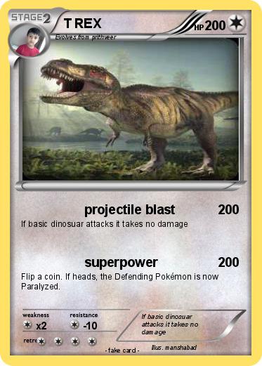 Pokemon T REX
