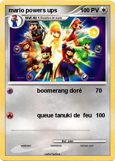 Pokemon mario powers ups