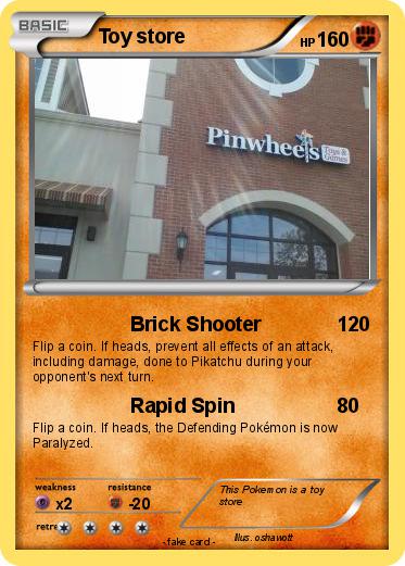 Pokemon Toy store