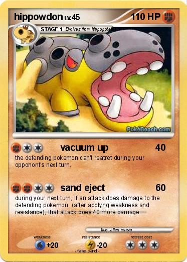 Pokemon hippowdon