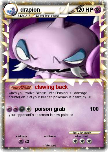 Pokemon drapion