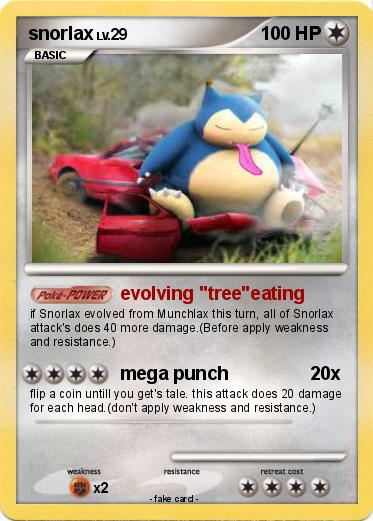 Pokemon snorlax