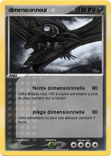 Pokemon dimensionneur