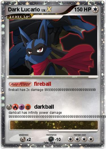Pokemon Dark Lucario
