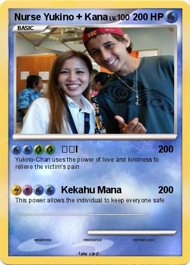 Pokemon Nurse Yukino + Kana