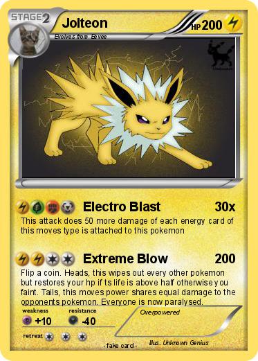 Pokemon Jolteon