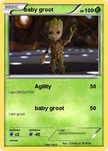 Pokemon baby groot