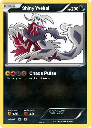 Pokemon Shiny Yveltal