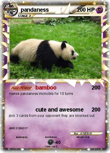 Pokemon pandaness