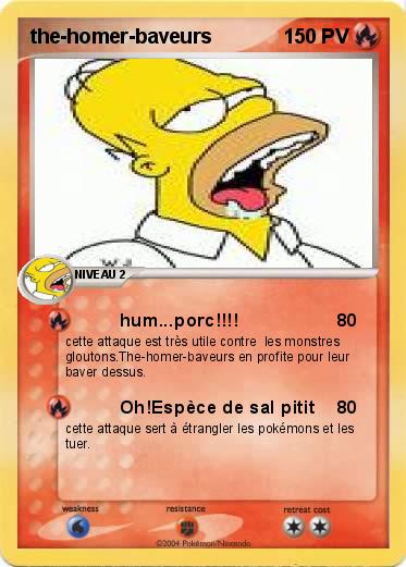 Pokemon the-homer-baveurs