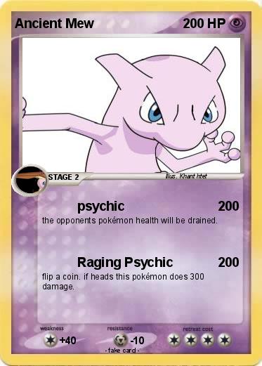 Pokemon Ancient Mew