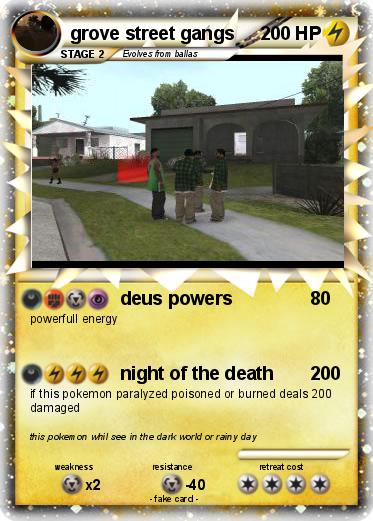 Pokemon grove street gangs