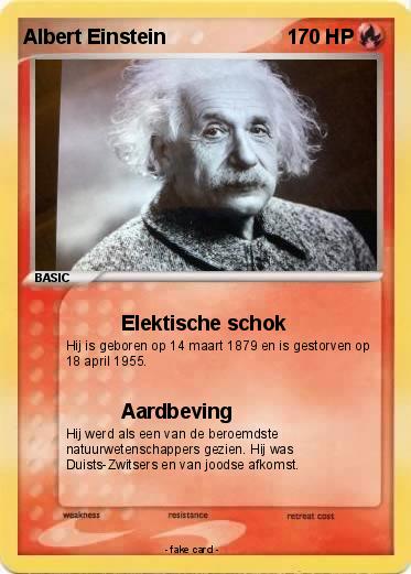 Pokemon Albert Einstein