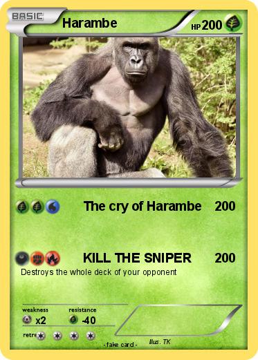 Pokemon Harambe