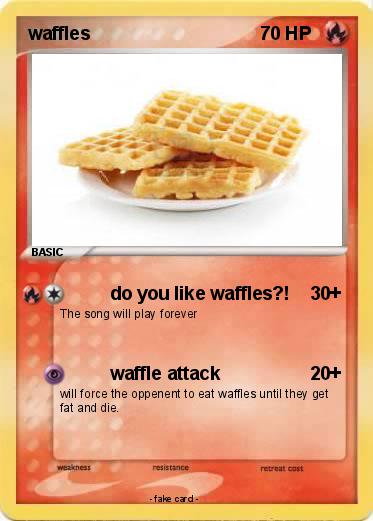 Pokemon waffles
