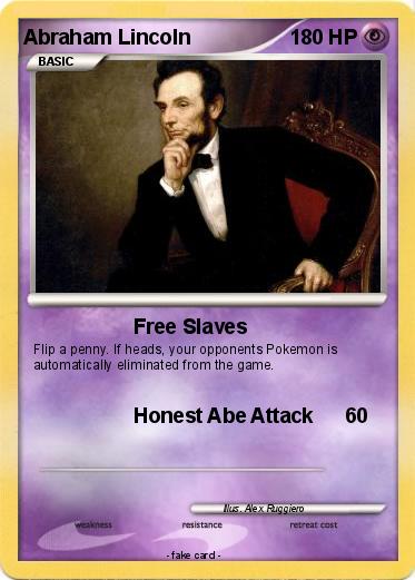 Pokemon Abraham Lincoln