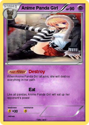 Pokemon Anime Panda Girl