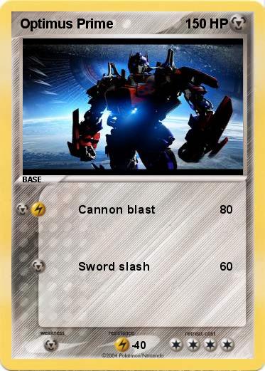 Pokemon Optimus Prime