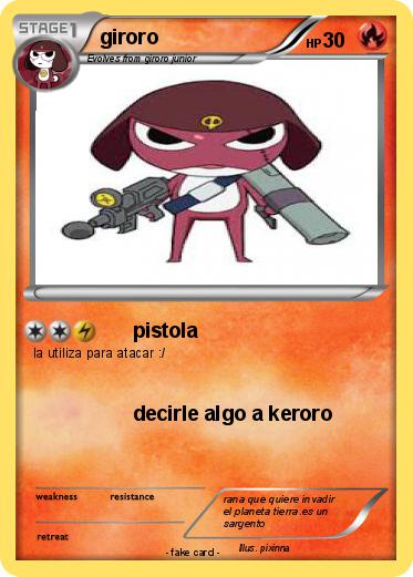 Pokemon giroro