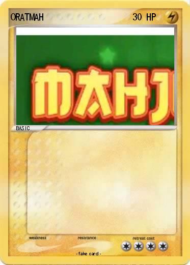Pokemon ORATMAH