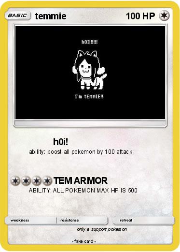 Pokemon temmie