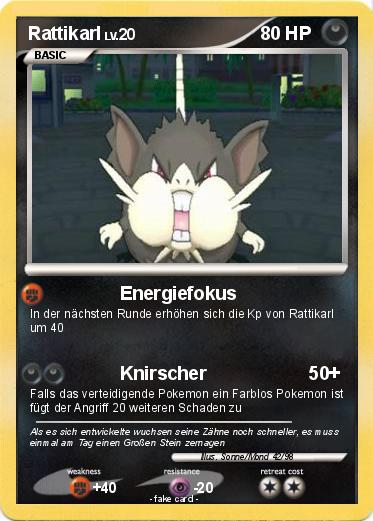 Pokemon Rattikarl