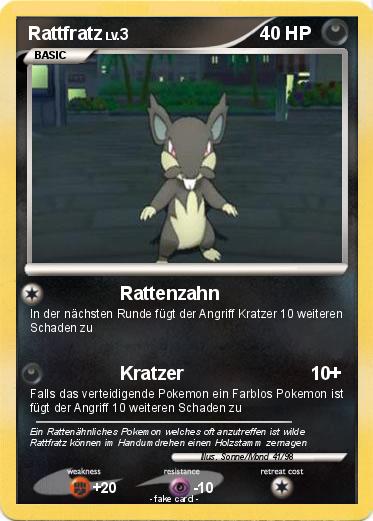 Pokemon Rattfratz