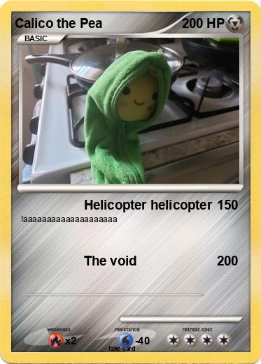 Pokemon Calico the Pea