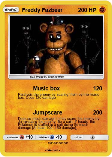 Pokemon Freddy Fazbear