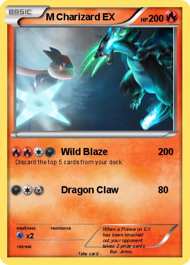 Pokemon M Charizard EX