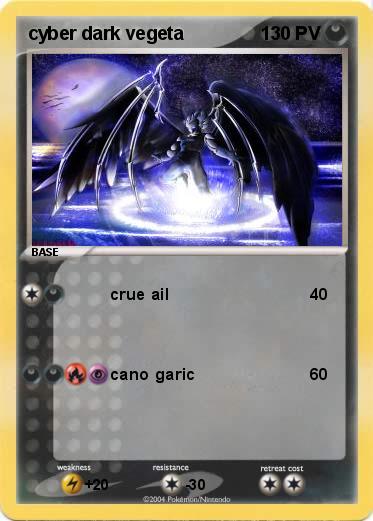 Pokemon cyber dark vegeta