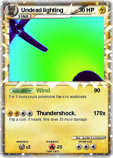 Pokemon Undead lighting