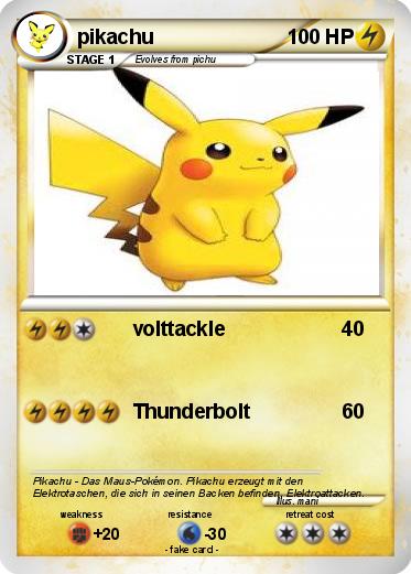 Pokemon pikachu
