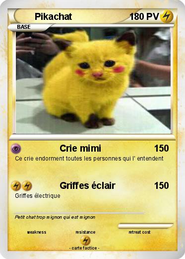 Pokemon Pikachat
