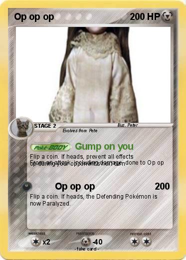 Pokemon Op op op