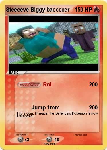 Pokemon Steeeeve Biggy baccccer