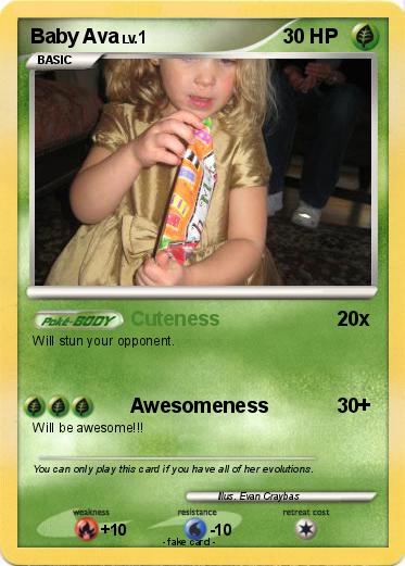 Pokemon Baby Ava
