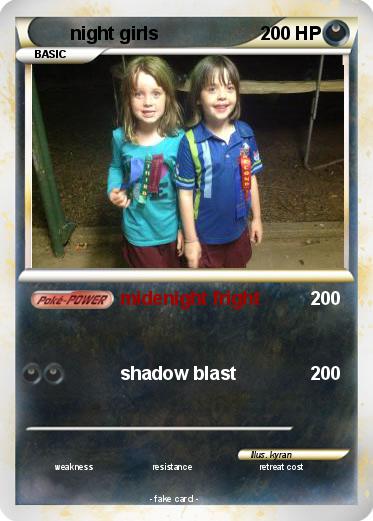 Pokemon night girls