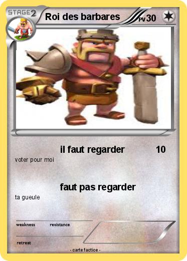 Pokemon Roi des barbares